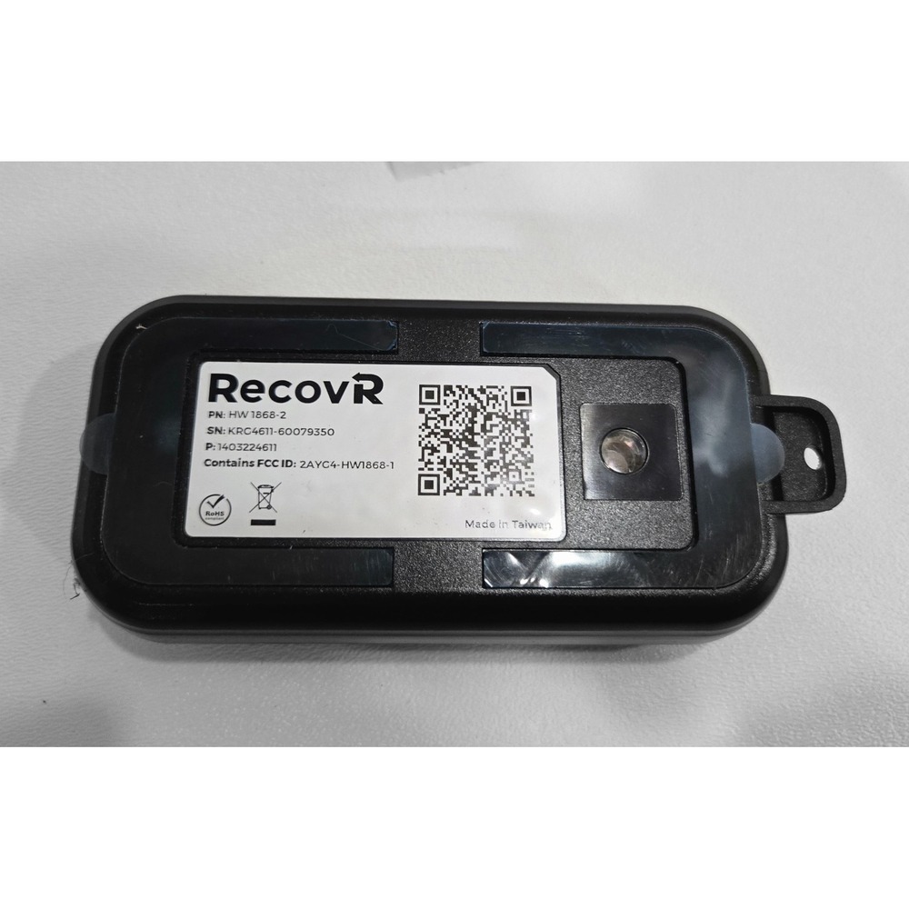 RecovR GPS Vehicle Theft Recovery Tracker Wireless Device HW 1868-2
